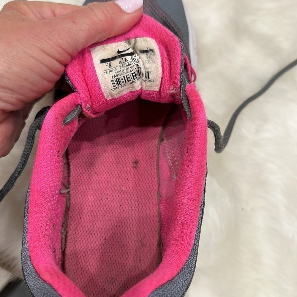 Nike air pink and grey size 9 - Picture 3 of 15